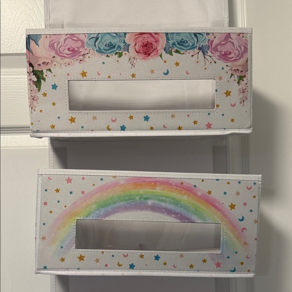 Unicorn and Rainbow Hanging Organizer - Picture 3 of 7